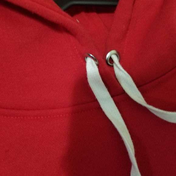 Red Oversized Hoodie - Picture 2 of 4